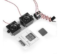 Helilyco Remote Control Car Engine Sound Simulator RC Diesel Module Variable for frequency Speaker System Black