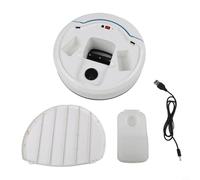 Helilyco Robot for Vacuum Cleaner Home Use, Automatic Floor Sweeper with High Cleaning Rate, USB Rechargeable Li-ion Battery Pet Hair and Dust, Black(White)