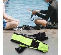 Helilyco Scuba Diving Cylinder Tank Storage Bag, Protective Cover for 0.5L Air Tank, Polyester Hand Carry Pouch, 35 x 7 x 6 cm, Yellow Green