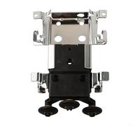 Helilyco Sliding Door Pulley for Old Wooden Doors, Nylon and Iron Roller Wheel Set for Wardrobe Cabinet, Side Mounted Hardware, Upper and Lower Pair(Upper round)