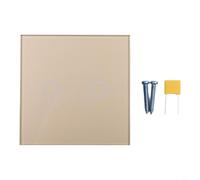 Helilyco Smart Touch Switch,Tempered Glass Panel with LED Night Light,Single Live Wire Installation for Various Lamp Types(gold)