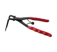 Helilyco Snap Ring Pliers Heavy Duty 90 180 Degree Internal Circlip Tool for Hydraulic Master Cylinders on Motorcycles, Cars, Trucks Blackened Heat-Treated Steel with PVC Handles, Red Black