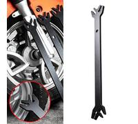 Helilyco Socket Wrench for Wheel Rim Repair 8mm Thickened Heavy Duty Tool with 4 Openings for Various Rim Sizes Phosphating Coated for Rust Resistance