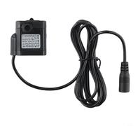 Helilyco Solar Powered DC 12V Submersible Pump, Amphibious Design Fish Pond & Aquarium Fountain, High Efficiency Brushless Motor, Low Noise(DC22V~24V)