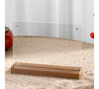 Helilyco Solid Wood Picture Frame featuring HD Acrylic Glass, Minimalist Design Wall or Table Display, Moisture, 178x127cm
