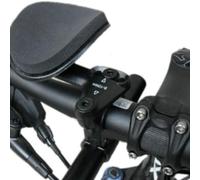 Helilyco Split Adjustable Aerobars for Road Mountain Bikes, Aluminum Alloy Handlebar Extensions 220mm Diameter, for 2.2-2.65cm Handlebars (Up to 3.3cm), Includes Hand Guards