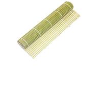 Helilyco Sushi Rolling Mat for DIY Onigiri and Sushi Rolls 24x24cm and 27x27cm Bamboo Rice Paddles Kitchen Tool