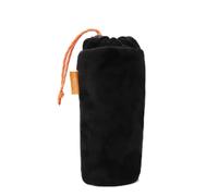 Helilyco Tenor Sax Parts Case Soft Cotton Lined Bag 20cm Black(B) | Fits alto sax bells, 16x11x6cm size, soft cotton material, anti-static lining, keeps mouthpieces safe