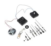 Helilyco Wall Clock Mechanism Kit Including Hands and, 13mm 17mm Shaft Length, 4 Music Modes Westminster Chime Clock Repair DIY