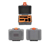 Helilyco Waterproof Storage Box for DJI Osmo Nano Compact ABS Case with Secure Lock 12.6 x 10.9 x 7.3 cm Gray