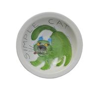 Helina Tilk Emma Simple Cat Hand-Painted Porcelain Cereal Bowl