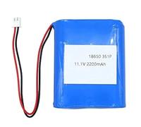 HELINAZI 11.1V 2200mAh 3S1P Lithium-Ion Battery Pack 18650 Rechargeable Battery with XH-2P 2.54 Connector