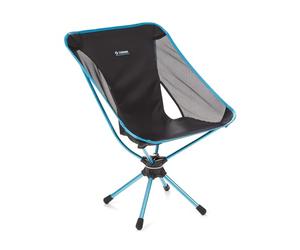 Helinox Swivel Chair | The technically advanced chair, the Swivel adds 360 degrees of rotation to light, packable comfort (Black)