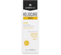 Heliocare 360 Airgel SPF50+ 60ml | Mousse Sunscreen for Face & Neck | UVA UVB Visible Light Infrared-A Anti-Ageing Sun Protection | Suits All Skin Types | Matte Finish | Supercharged with Antioxidants