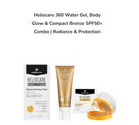 Heliocare 360 Water Gel, Body Glow & Compact Bronze SPF50+ Combo |Radiance