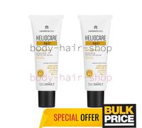 Heliocare Gel Oil Free SPF50 Dry Touch Sunscreen Oily Skin Mattifying 50ml 2-Pcs