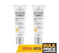 Heliocare Pigment Solution Fluid Sunscreen SPF50+ Protect Correct Unifies 2-Pack