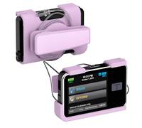 Heliocean Tandem t:Slim X2 Pump Case with 360° Rotating Belt Clip, t Slim Pump Case Sturdy & Durable Clip, Insulin Pump Holder Compatible with t:Slim/t:Slim G4, Tandem Holster Accessories (Purple)