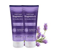 Heliomd Magnesium Relief Cream, Heliomd Relief Lotion, Joint elief Cream with Mineral Delivery Formula, Heliomd elief Magnesium ream, Suitable for Neck,Waist,Back,Hand,Feet and Leg (2pcs)