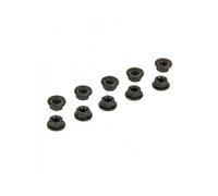 Helion M3x0.5mm Flanged Serrated Locknuts 10 Pack HLNS1168