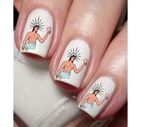 Helios Ancient Greek God Nail Art Decal Sticker