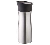 Helios Click 'N'Drink Insulated Cup Steel Grey 0.3 Litre