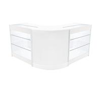 Helios LED Shop Counter Set CM60 & 2 x K900 - White Monstershop White One Size