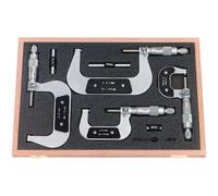 Helios Preisser External Micrometers Set - 7 Piece 0800 513