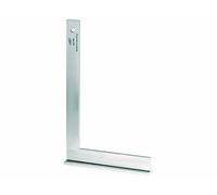 HELIOS-PREISSER, AA8 374416 Steel Engineer’s Square with Stop, Galvanised, 400 x 230 mm