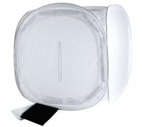 Helios Quadrolight 120 x 120 cm - Black & White Inserts - Plastic/Metal - LED Light Source