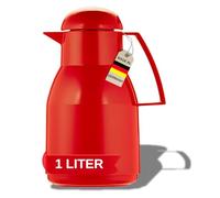 Helios Top Vacuum Jug Red 1 Litre, 30 x 30 x 25.7 cm
