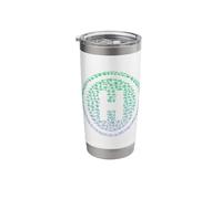 Helipad Silhouette Helicopter Pilot Stuff | Mens Helicopter Stainless Steel Insulated Tumbler