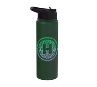 Helipad Silhouette Helicopter Pilot Stuff | Mens Helicopter Stainless Steel Insulated Water Bottle