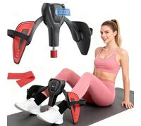 HELISAN 2026 Upgraded Thigh Master, 45KG/100lbs Adjustable Pelvic Floor Exercise Devices for Women Men, Kegel Pelvic Floor Trainer Smart Counter, Thigh Clip Trainer with Leg Straps & Resistance Band