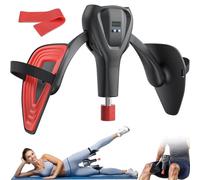 HELISAN 2026 Upgraded Thigh Master, 50KG/110lbs Adjustable Pelvic Floor Exercise Devices for Women Men, Kegel Pelvic Floor Trainer Smart Counter, Thigh Clip Trainer with Leg Straps & Resistance Band