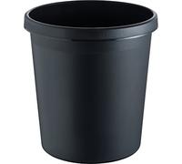 Helit H6105895 Waste Paper Bin Diameter 310 mm Height 320 mm 18 L Capacity Black