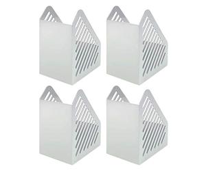helit H6361082-4 Magazine File DN A5 "The Tower Gate" Light Grey Pack of 4