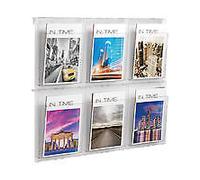 Hel Wall Display 6xa4 Pockets Clr