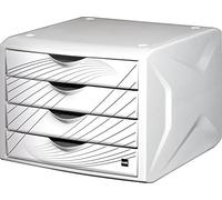 Helit, The “Chameleon” Drawer Box White/White
