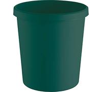 Helit The German H6405852 Waste Paper Bin 18 litres Green | Plastic waste bin, Blue Angel certified