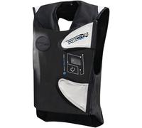 Helite e-GP-Air 2.0 Airbag Vest, black/white, size XL-L