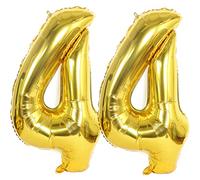 Helium Balloons 44 Gold Birthday Decoration 40 Inches 44 Birthday Party Decoration Supplies, Balloon 44th Birthday, 44 Balloon Gold, Foil Balloon 44th Birthday Man Woman Balloon 44th Birthday