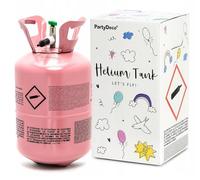 Helium Cylinder - For Inflating Latex and Foil Balloons - Gas for Up to 30 Balloons (Pink, 0.20 m3)