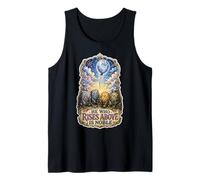 Helium Element Periodic Chart He Who Rises Above is Noble Tank Top