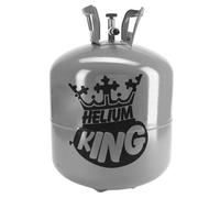 Helium King Disposable Helium Gas Canister - Fills 50 x 9 Inch Latex Balloons or 18 Foil Balloons - Helium Balloon Gas UK Filled Helium Cylinder for Parties
