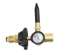 Helium Pressure Regulator Compatible with Standard CGA580 and G5/8 Cylinder Outlets for Safety Compliance (B)