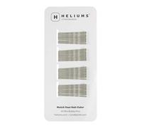 Heliums Small Kirby Pins - Grey - 40 Count, 3.75cm Hair Grips - Mini Hair Pins For Women & Kids