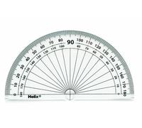 Helix 10cm 180 degree Protractor (Box of 50)