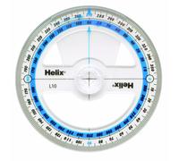 Helix 10cm Angle Measure Scale - Transparent (Pack