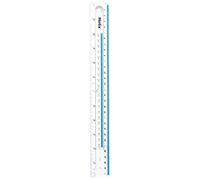 Helix 12 inch Clear Ruler